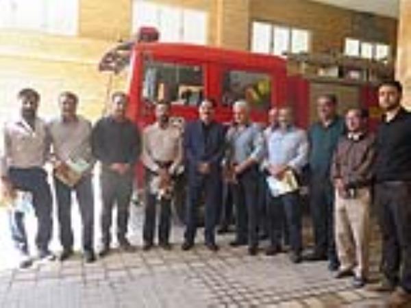 مراسم بزرگداشت روز آتش نشان برگزار شد
