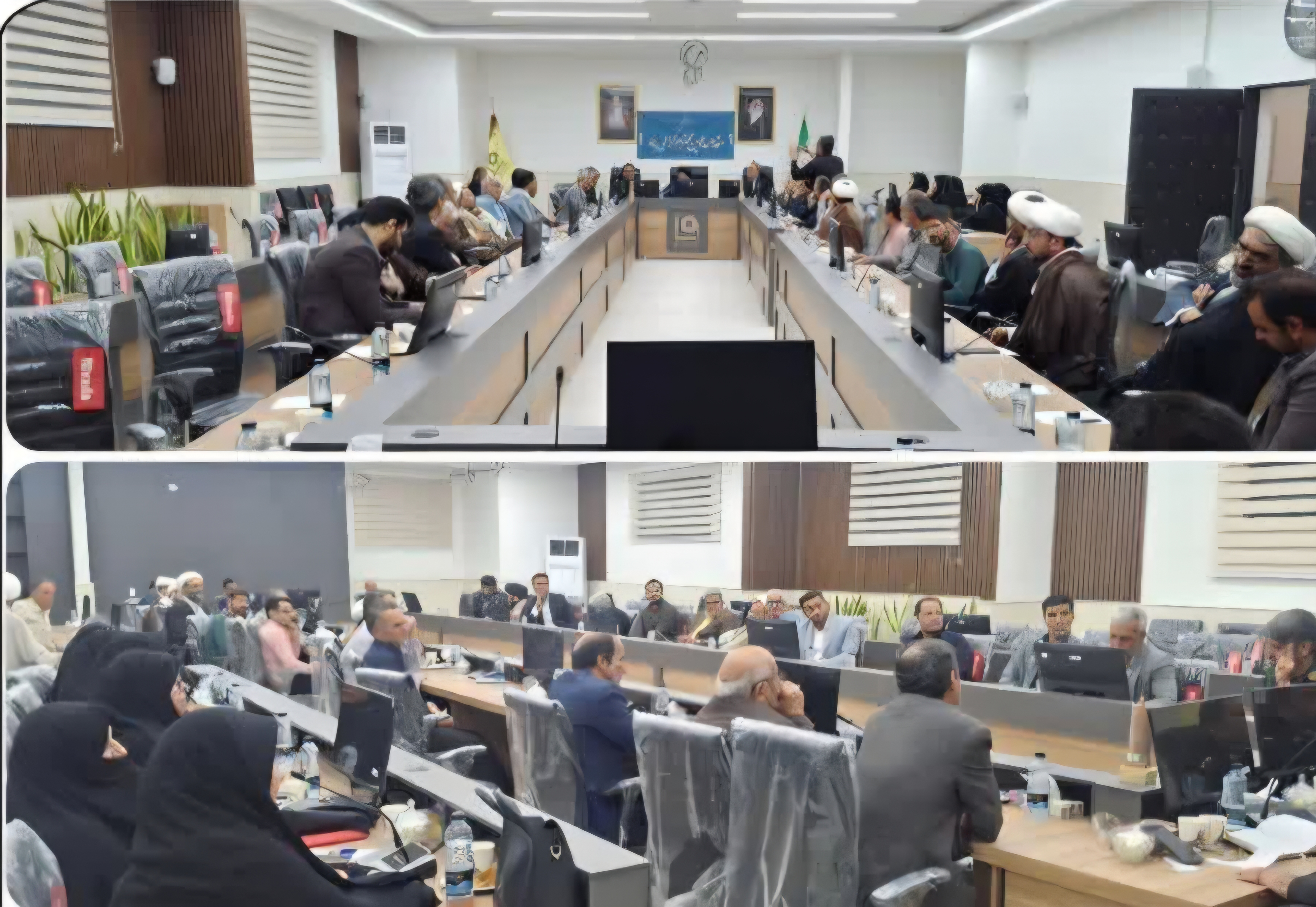 نشست هم‌اندیشی مسئولان و مدیران مدارس نوش‌آباد برای ارتقای وضعیت آموزشی و تربیتی دانش‌آموزان