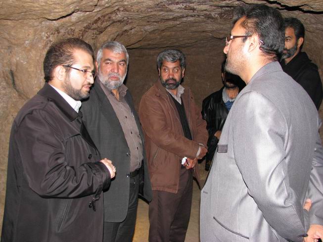 بازدید مدیرکل پایگاه های پژوهشی میراث فرهنگی کشور از نوش آباد + گزارش تصویری